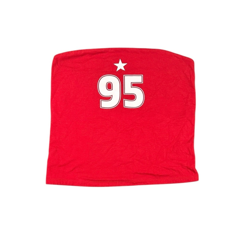 Blokecore Sporty Star Tube Top, Women's XL